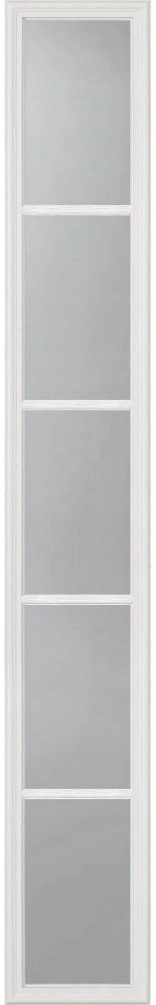 Main image of Clear Low-E Door Glass - 5 Light External Grille - 9" x 66" Frame Kit