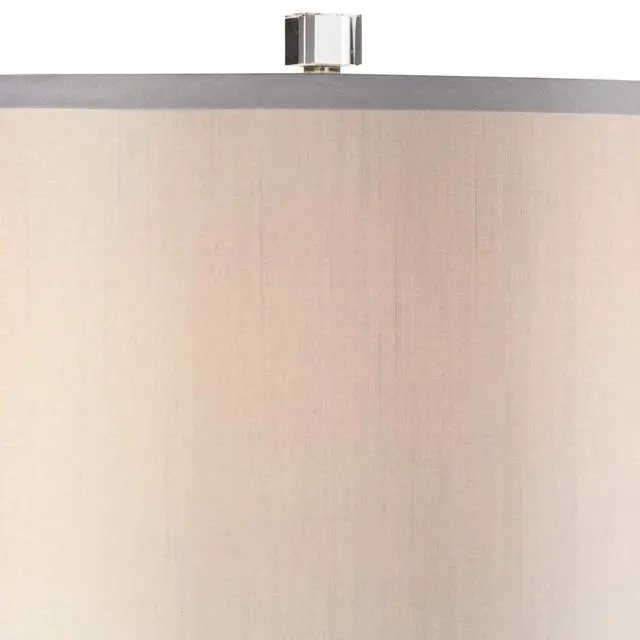Alt view image 3 of 6 - Aline 27" Tall Geometric Modern Table Lamps Set of 2 Clear Crystal Living Room Bedroom Bedside Nightstand House Office Home Reading Kitchen Entryway Console Family Dining
