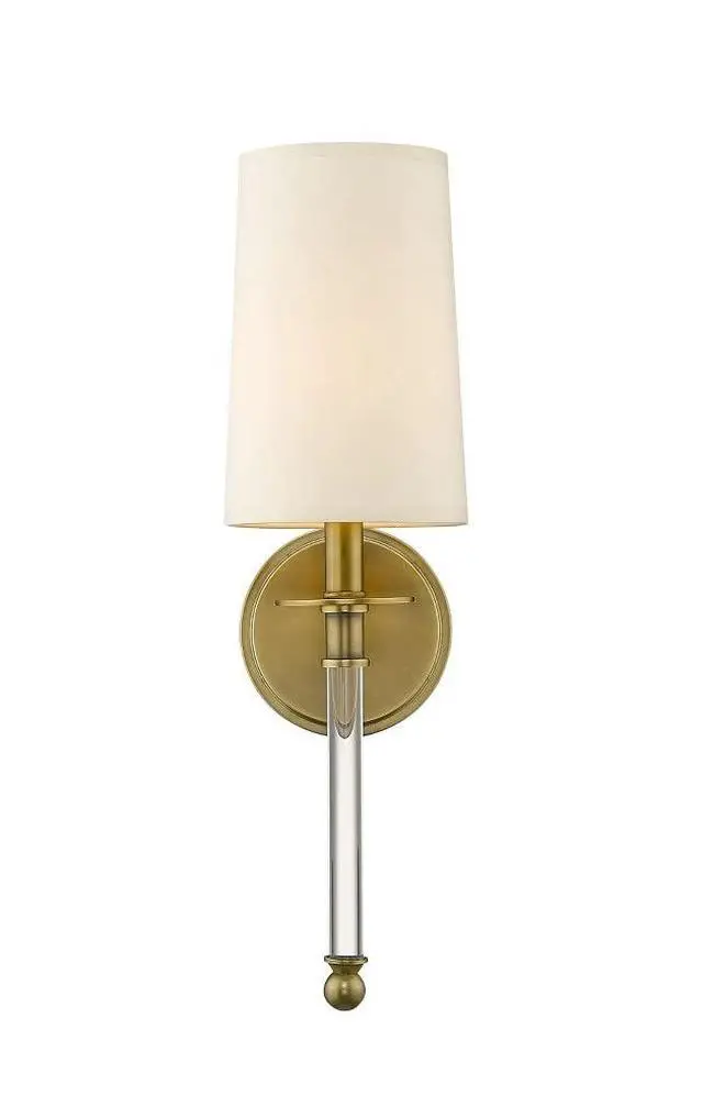 Alt view image 5 of 6 - 1 Light Wall Sconce 808-1S-RB