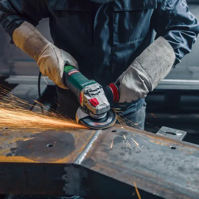 Alt view image 6 of 6 - Metabo Angle Grinder, 6-Inch, 2000-Watt, Brushless, WEPBA 20-150 Quick DS BL, 600645420