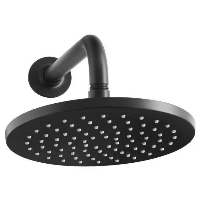 Alt view image 5 of 5 - 1660528.243 Studio S 1-Spray 8 in. Single Wall Mount Fixed Shower Head, Matte Black