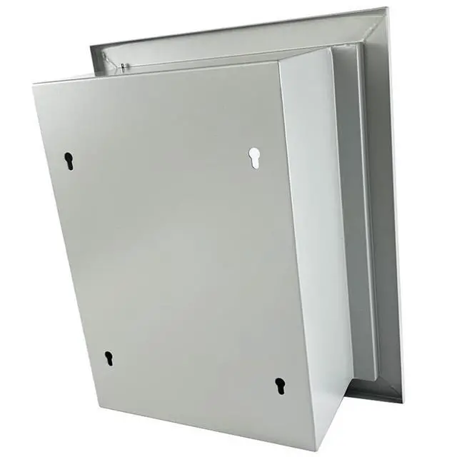 Alt view image 6 of 6 - Built-in Fire Ladder 3 Story 25ft - Emergency Escape Ladders for Homes Include Aluminum Storage Box & Climbing Anchor Set - Window Ladder 3-Story - Wall Mounted Aluminium Ladders - Wall-Fixed Cabinet