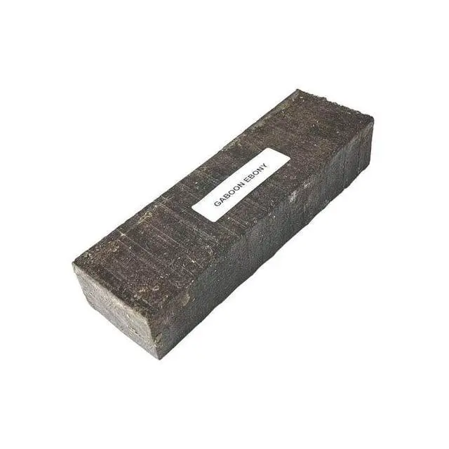 Alt view image 2 of 2 - Combo Pack of 500 Gaboon Ebony Pen Blanks | 5/8" x 5/8" x 4"
