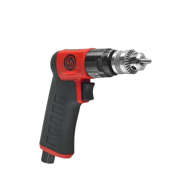Alt view image 3 of 5 - CP7300C - Air Power Drill, 1/4 Inch (6.5 mm), Keyed Chuck, Pistol Handle, 0.31 HP / 230 W, Stall Torque 1.9 ft. lbf / 2.6 NM, 3300 RPM, Hand Drill, Power Tools & Home Improvement