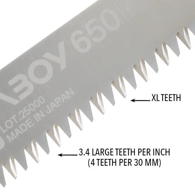 Alt view image 3 of 6 - Replacement Blade Only KATANABOY 650mm XL Teeth (711-65)