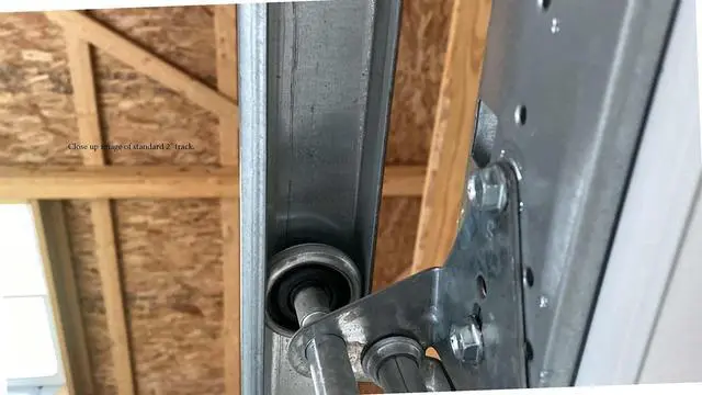 Alt view image 6 of 6 - Replacement Garage Door Vertical Track Rails | 88" Height | 8 ft Doors | Heavy-Duty Vertical Track | USA Manufactured | US Steel | Exclusive to