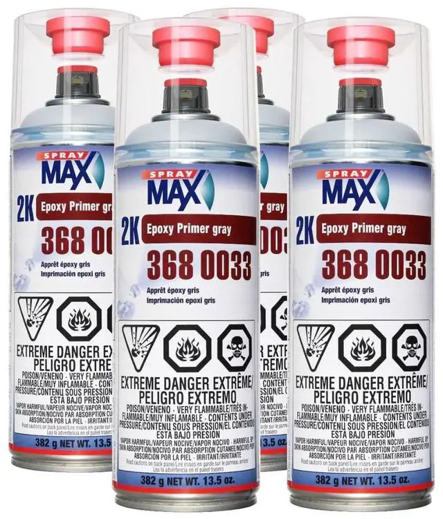 Main image of 3680033 2K Epoxy Rust Cure Primer Gray 13.5 oz (4 Pack)