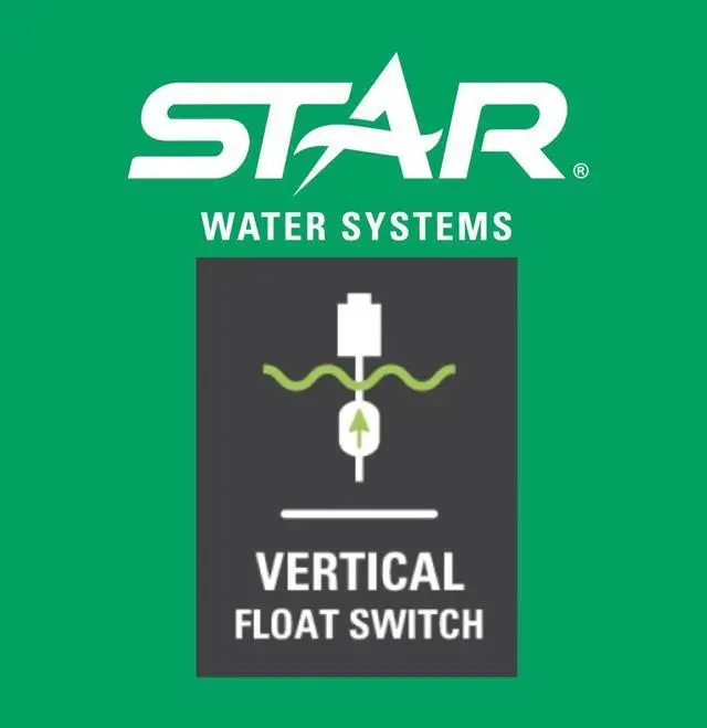 Alt view image 5 of 6 - 3CEH 1/3 HP Thermoplastic Pedestal Sump Pump with Vertical Float Switch, Low Profile Column Pump, 58 GPM, Fits in 12" Diameter Pit,3.5 Amps