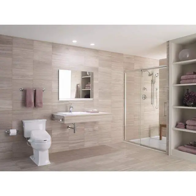 Alt view image 3 of 6 - Single Handle Single hole or Centerset Bathroom Faucet with Metal Drain Assembly
