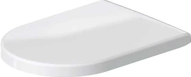 Main image of Universal Elongated Toilet Seat with Soft Close Lid, Stainless Steel Hinges