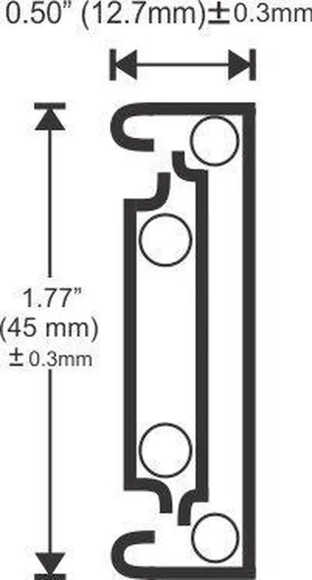 Alt view image 3 of 6 - 10 Pack 3-Section 100 LB Capacity Full Extension Ball Bearing Side Mount Drawer Slides (20 Inches)
