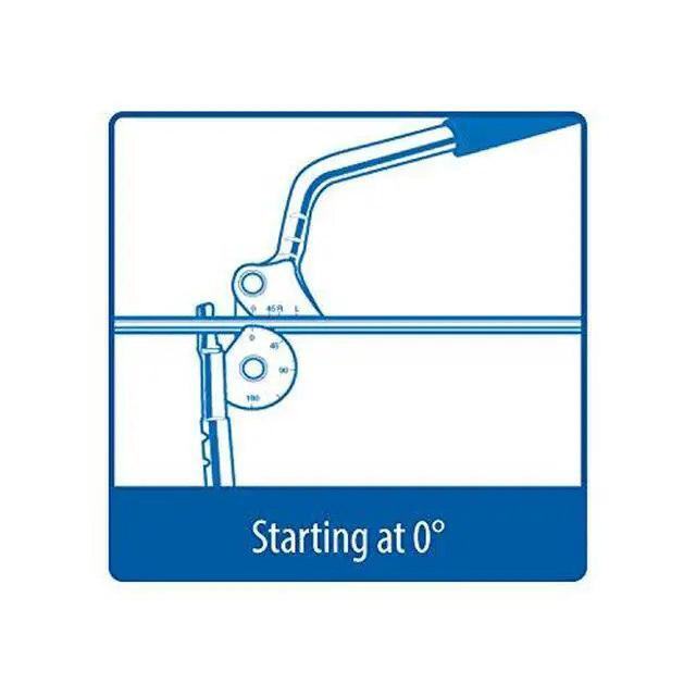 Alt view image 2 of 5 - Tool 364-FHB08 Swivel Handle Tube Bender for 1/2" O.D. Tubing
