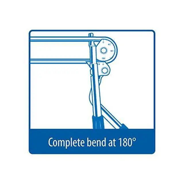 Alt view image 5 of 5 - Tool 364-FHB08 Swivel Handle Tube Bender for 1/2" O.D. Tubing