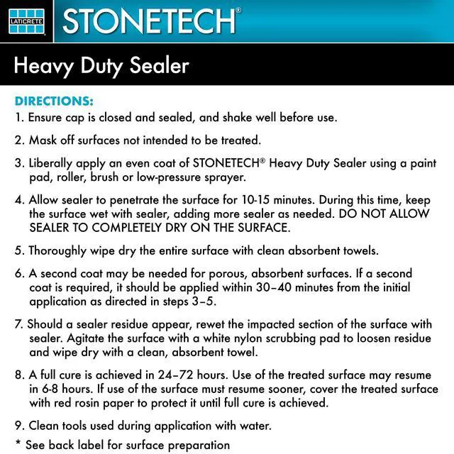 Alt view image 5 of 5 - Heavy Duty Sealer, 1 Gallon (3.8L) Bottle