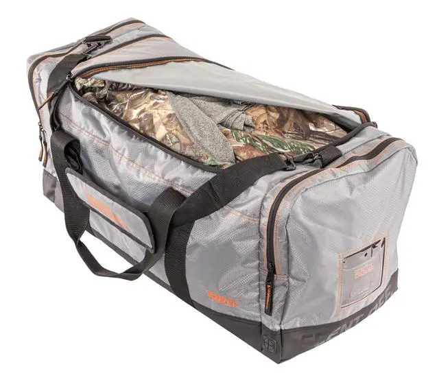 Alt view image 5 of 6 - Gear Duffle Bag, Eliminates Odors carbon/silver lined scent control