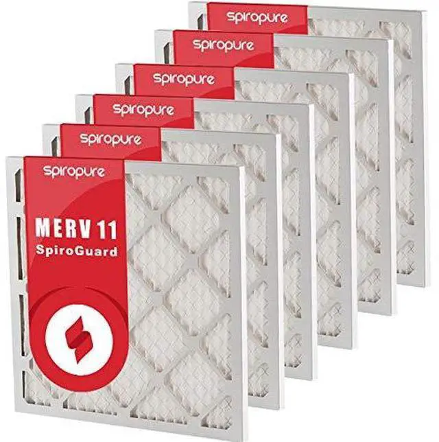 Main image of 22x25x1 MERV 11 Pleated Filter Air Filters - Made in USA (6 Pack)