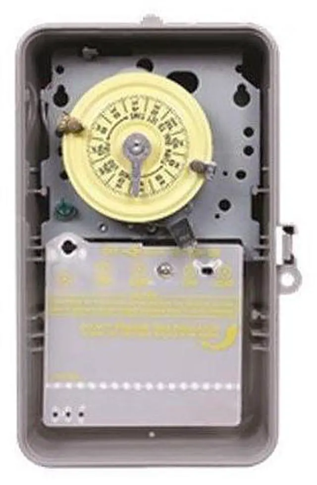 Alt view image 2 of 2 - T101P ON/Off T100 Series Mechanical Timer Switch 120 Volt AC 40 Amp 24 Hour