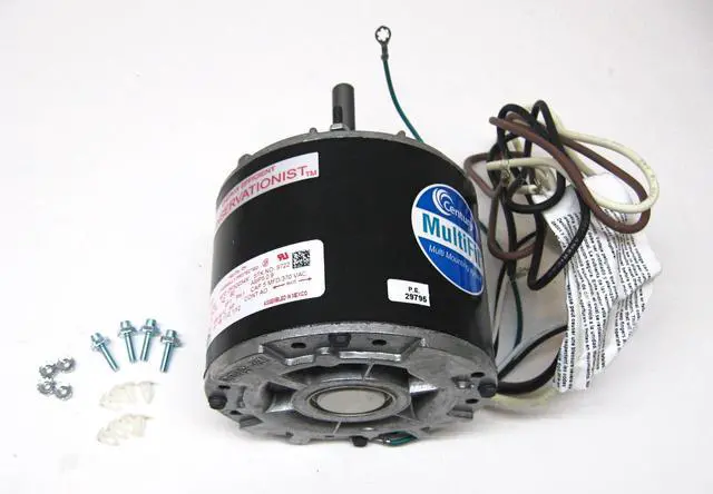 Alt view image 2 of 6 - A.O. Smith 9722 1/8, 1/10, 1/12 HP 208-230 Volt 1075 RPM Blower Motor 9722
