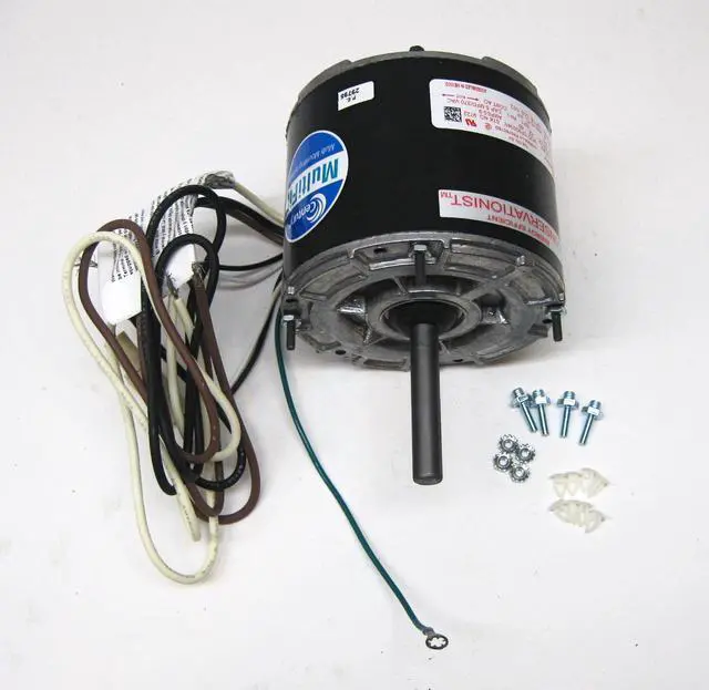 Alt view image 3 of 6 - A.O. Smith 9722 1/8, 1/10, 1/12 HP 208-230 Volt 1075 RPM Blower Motor 9722