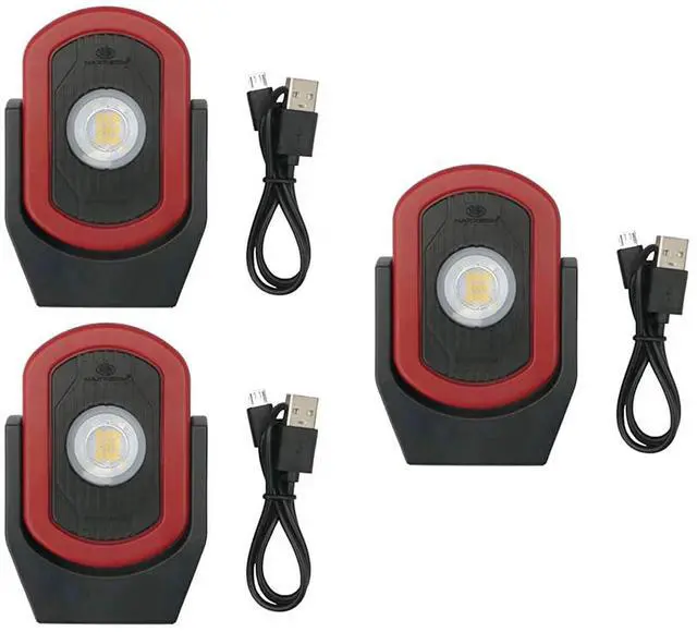 Main image of MXN00810 WorkStar Cyclops Rechargeable Worklight, 720 Lumens, RED (3)