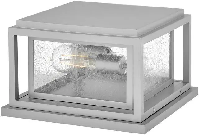 Main image of Republic Small Pier Mount Lantern, Low Voltage Satin Nickel