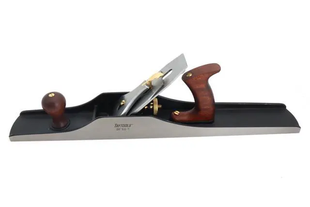 Alt view image 2 of 5 - #7 Premium Bedrock Style Flattop Jointer Plane Bench Plane - 22-1/8" Sole, 2-3/8" Blade Cryo O1 Steel