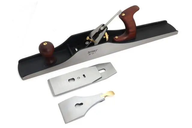 Alt view image 5 of 5 - #7 Premium Bedrock Style Flattop Jointer Plane Bench Plane - 22-1/8" Sole, 2-3/8" Blade Cryo O1 Steel