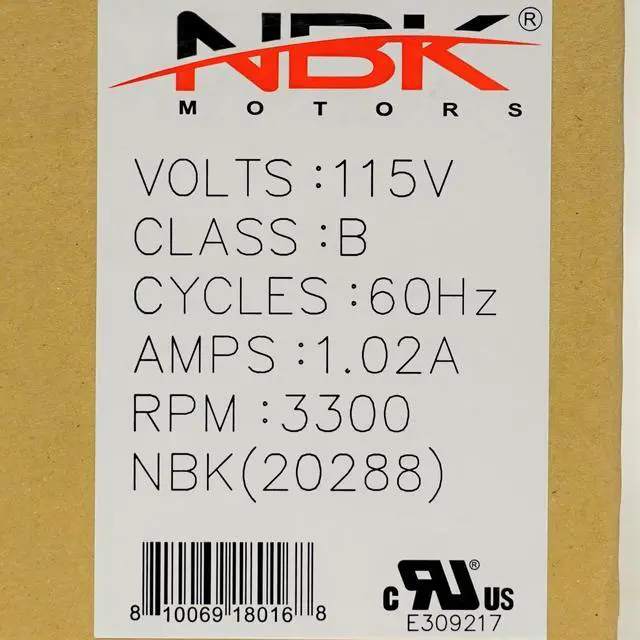 Alt view image 6 of 6 - Draft Inducer Motor for 1179081 320725756 Carrier Bryant Payne