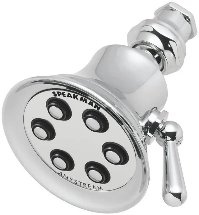 Main image of S-2254-E175 Retro Multi-Function Shower Head for Stylish Bathroom Dcor, 1.75 GPM, Polished Chrome