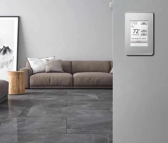 Alt view image 2 of 6 - FLEXBONE UH 930 WiFi Touchscreen Programmable Radiant Floor Heating Smart Thermostat for The Heated Floors 120V/240V