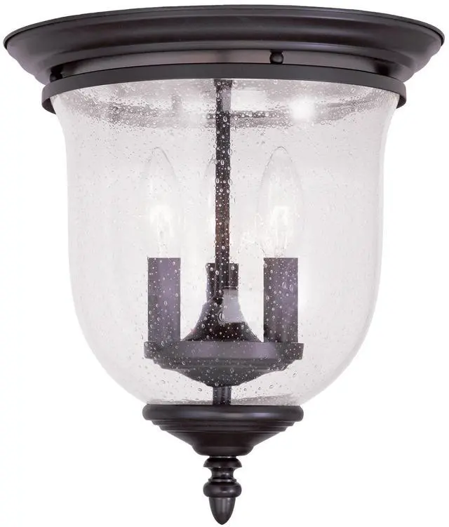 Main image of Lighting 5024-07 Legacy 3-Light Ceiling Mount, Bronze