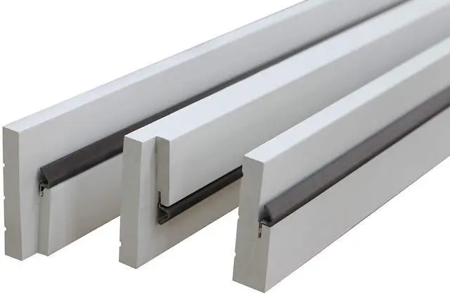 Main image of DIY Exterior White Door Jamb Frame Kit, Pine Wood, Primed, Bundled, Finger Jointed, 1.25" x 4.5" x 82.5"