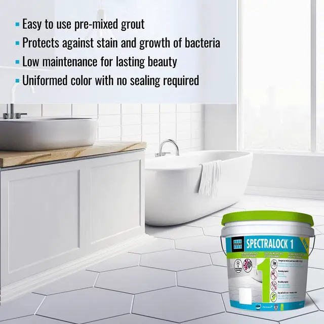 Alt view image 3 of 4 - SPECTRALOCK® 1 Pre-Mixed Grout #89 Smoke Grey