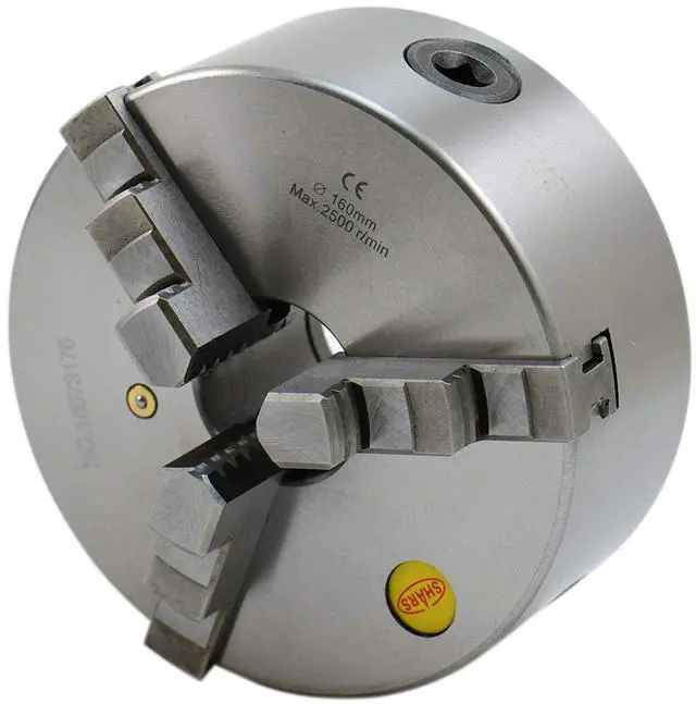 Main image of 6" 3 Jaw Self Centering Scroll Lathe Chuck 202-5411 L[