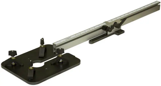 Alt view image 2 of 5 - 3260 Circle Cutting Jig, 4" to 62" Diameter | Solid construction, Anodized Aluminum extrusion, pivot pin included, made in usa