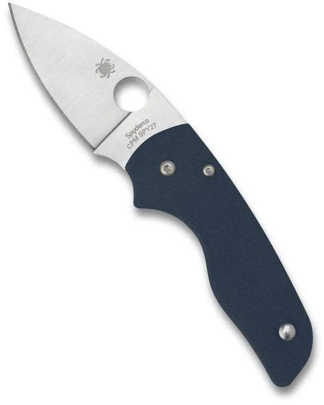 Main image of Lil' Native Folding Pocket Knife with 2" CPM SPY27 and G-10 Handle - EDC Knife for Men and Women, Perfect for Hunting, Tactical, Camping, Survival, Hiking - PlainEdge - C230GPCBL