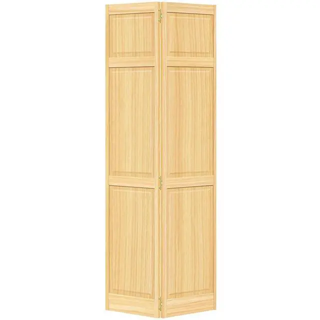 Alt view image 3 of 6 - Closet Door, Bi-fold, 6-Panel Style Solid Wood (80x34)