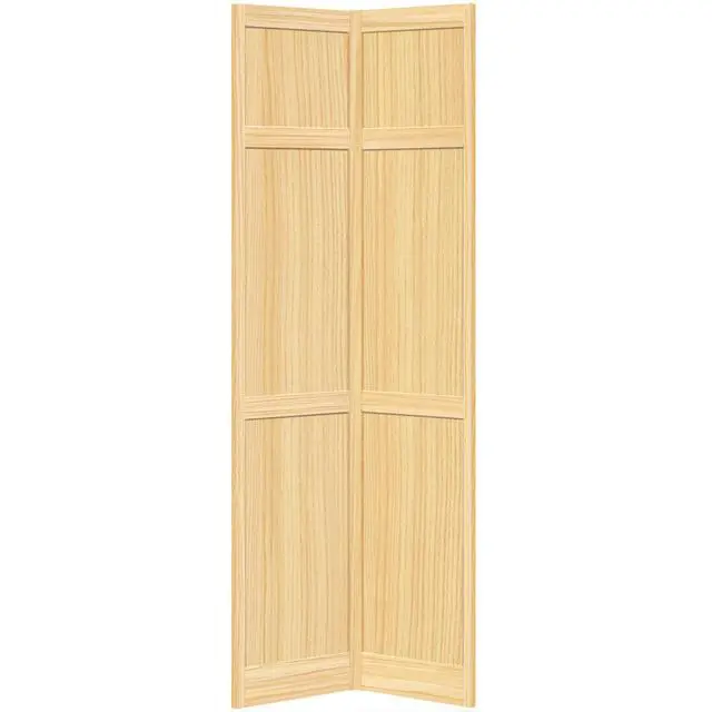Alt view image 4 of 6 - Closet Door, Bi-fold, 6-Panel Style Solid Wood (80x34)