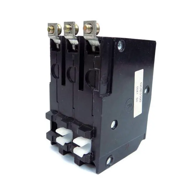 Alt view image 4 of 5 - QOB3100 Circuit Breaker (QOB) Standard, 100A, 3-Pole, 240 Vac, 3-Phase, Bolt-On