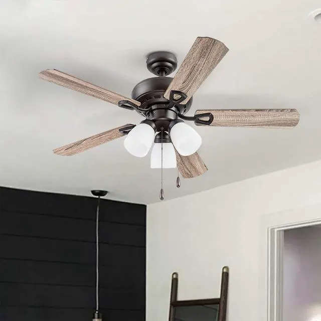 Alt view image 2 of 6 - 51442 Miller Park Ceiling Fan, 44, Bronze