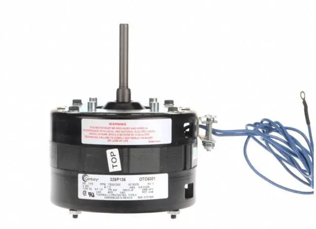 Alt view image 3 of 4 - Tecumseh Refrigeration Motor (810S050A99, 326P136) 1/15hp 1500 RPM 230 Volts AO Smith #OTC6001