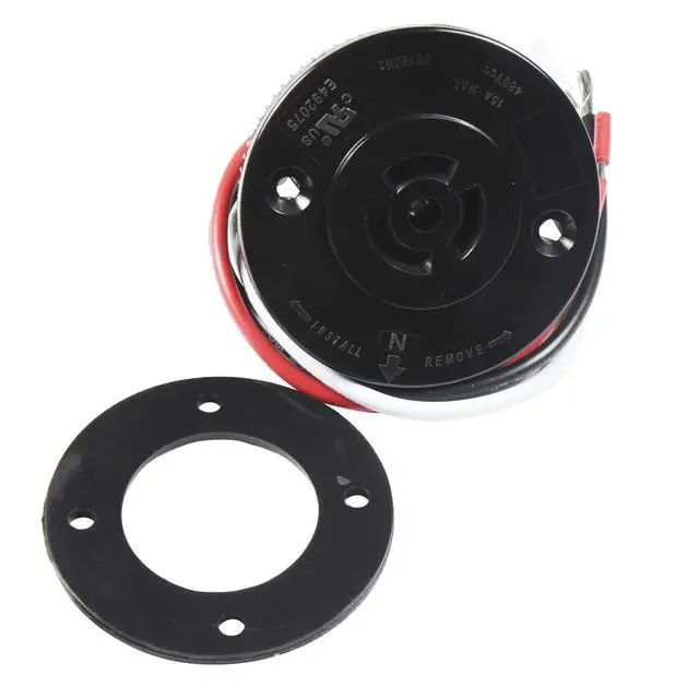 Alt view image 3 of 6 - 30-Pack Photocell Sensor 3 pins Receptacle Light Switch Socket Dusk to Dawn Outdoor Plug Base Twist Lock for Led Flood Light, Outdoor Light, Garden Light, Street Light etc
