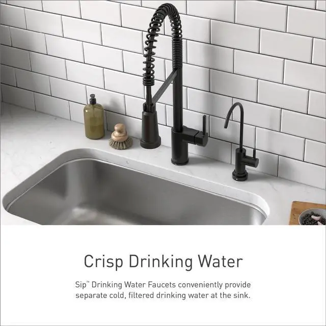 Alt view image 2 of 4 - Sip Chrome Traditional Drinking Water Beverage Faucet with Optional Filtration System, F7600