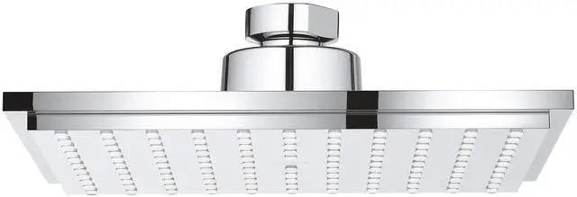 Main image of 27705000 Euphoria Cube Rain Shower Head, 2.5 GPM, Starlight Chrome