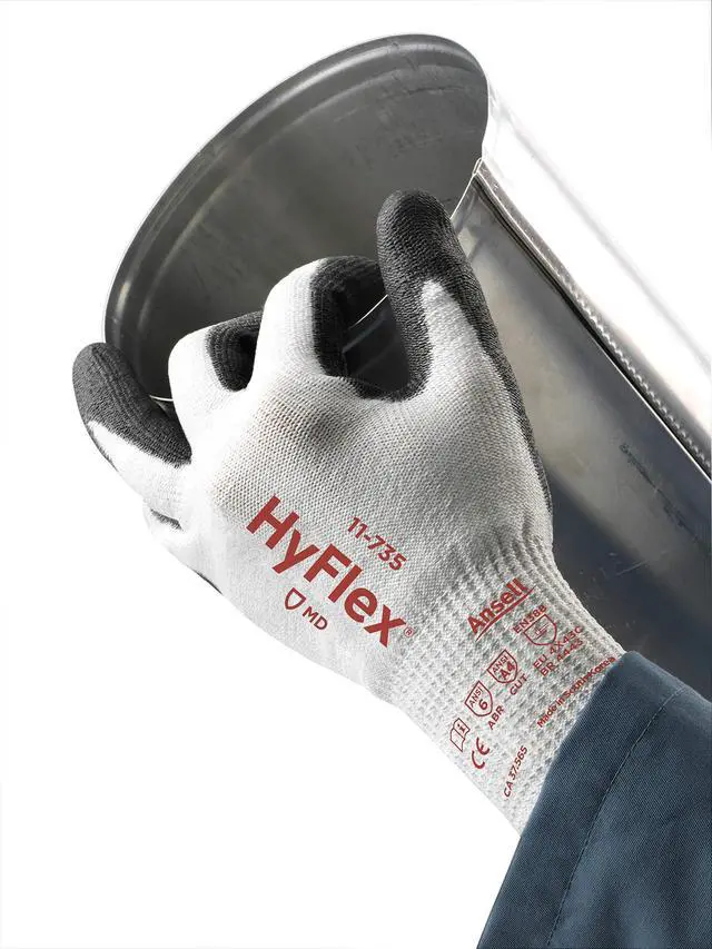 Alt view image 3 of 5 - 11-735 Cut Protection Gloves -Medium Duty, High Cut Resistance, Size Large (pack of 12)