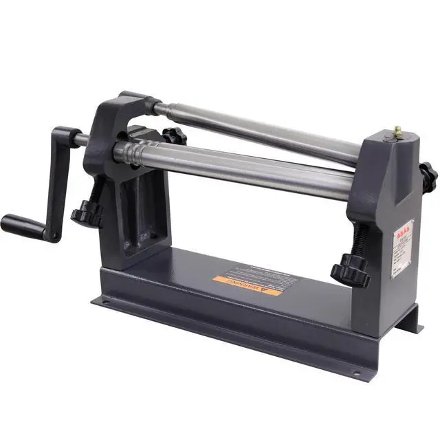 Alt view image 4 of 6 - Slip Roll Machine,12Inch Width 22-Ga. (0.03Inch) Thick Steel Capacity, Manual Sheet Metal Roller with Removable Rollers,Easy-Use Manual Metal Roller for DIY Home Garage W01-1222