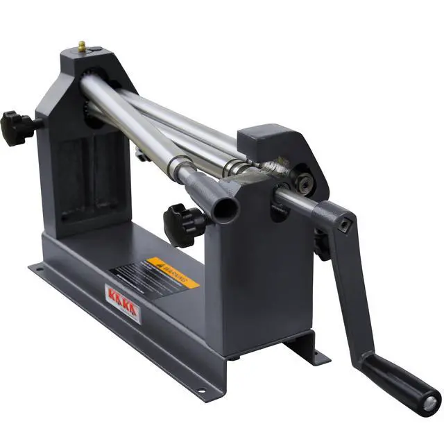 Alt view image 5 of 6 - Slip Roll Machine,12Inch Width 22-Ga. (0.03Inch) Thick Steel Capacity, Manual Sheet Metal Roller with Removable Rollers,Easy-Use Manual Metal Roller for DIY Home Garage W01-1222