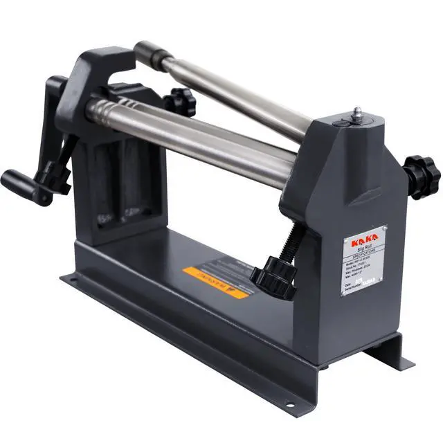 Alt view image 6 of 6 - Slip Roll Machine,12Inch Width 22-Ga. (0.03Inch) Thick Steel Capacity, Manual Sheet Metal Roller with Removable Rollers,Easy-Use Manual Metal Roller for DIY Home Garage W01-1222