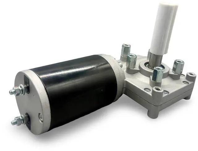 Alt view image 4 of 6 - Kym Industries Apache Series Tarp Motor for Dump Truck 600W 50:1 Universal 12V Electric Tarp System Motor