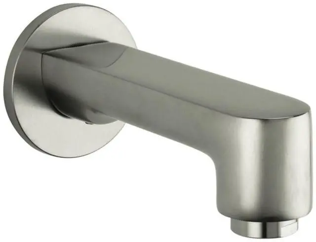 Main image of Tub Spout Premium 3-inch Modern Tub Spout in brushed nickel, 14413821